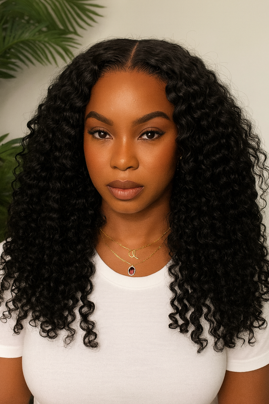 Burmese Curly Closure Wig